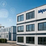 Dietmar Müller Algeco – moderne modulare Bürogebäude und nachhaltige Raumlösungen auf einem professionellen Algeco-Gelände